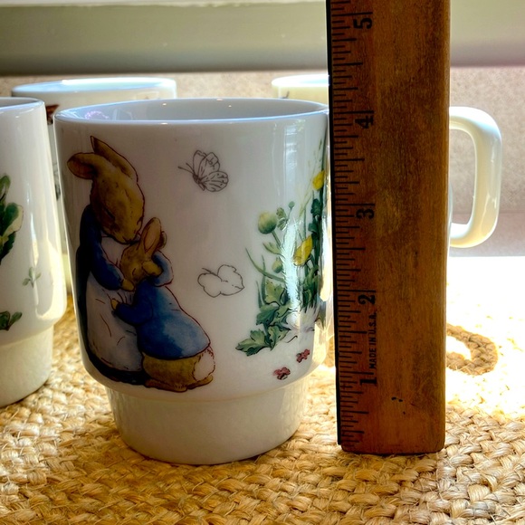 (4) Beatrix Potter Peter Rabbit Mugs - Picture 15 of 16